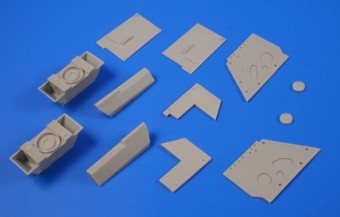 CMK 129-3132 Jagdpanther cooler set (Tam) Ger WWII 1:35