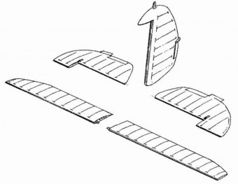 CMK 129-4012 Hurricane Control Surfaces 1:48