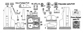 CMK 129-4037 BAC Lightning T.4 5 Conversion Set 1:48