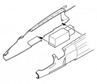 CMK 129-4222 TSR-2 Nose Undercarriage bay for Airfix 1:48