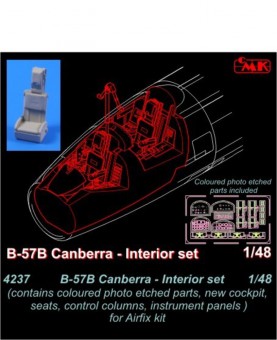 CMK 129-4237 Martin B-57B Canberra - interior set AIR 1:48