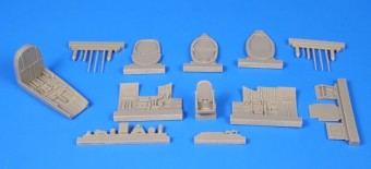 CMK 129-4336 Spitfire Mk.I- 1/48 Interior Set 1:48
