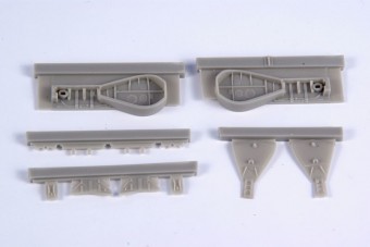 CMK 129-4371 J2M3 Raiden (Jack)-Untercarriage Set 1:48