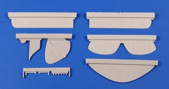 CMK 129-4408 DH.82 Tiger Moth Control Surfaces 1:48