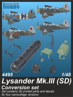 CMK 129-4495 Lysander Mk.III (SD) Conversion set 1:48