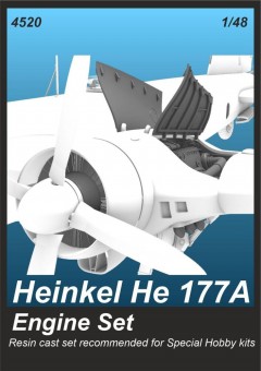 CMK 129-4520 Heinkel He 177A Engine set for Special Hobby 1:48