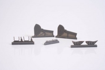 CMK 129-5120 A6M5c Zero-Correction UndercarriageDoors Doors Set 1/32 /for Hasegawa 1:32