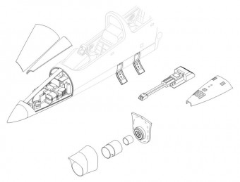 CMK 129-7085 L-39 C/ZA Armament Set 1:72