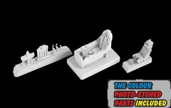 CMK 129-7423 AJ-37 Viggen Cockpit Set 1:72