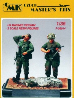 CMK 129-F35014 US Marines Vietnam (2 figures) 1:35