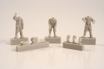 CMK 129-F72254 U-Boot typ IXC-Crew in Galley (3 fig.) 1:72