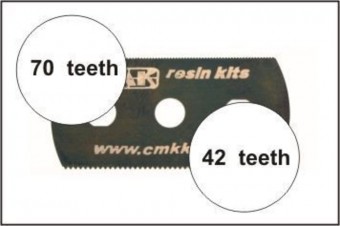 CMK 129-H1004 Ultra smooth and extra smooth saw (2 sides) 5pcs