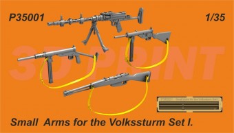 CMK 129-P35001 Small Arms for the Volkssturm Set I. 1:35