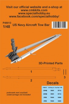CMK 129-P48013 US Navy Aircraft Tow Bar 1:48
