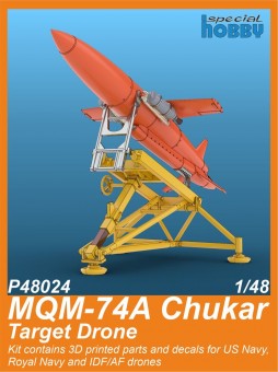 CMK 129-P48024 MQM-74A Chukar Target Drone 1:48
