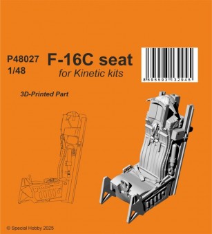 CMK 129-P48027 F-16C Seat for Kinetic 1:48