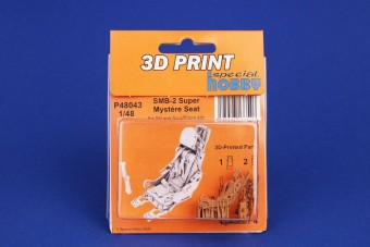 CMK 129-P48043 SMB-2 Super Mystere Seat for Special Hobby and Azur/Frrom 1:48