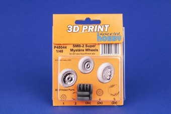 CMK 129-P48044 SMB-2 Super Mystere Wheels for Special Hobby and Azur/Frrom 1:48