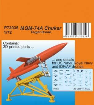 CMK 129-P72035 MQM-74A Chukar Target Drone 1:72