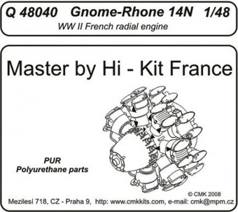 CMK 129-Q48040 Gnome-Rhone 14 N Engine 1:48