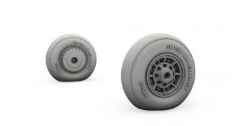CMK 129-Q48371 Reggiane Re 2000 Main Wheels 1:48