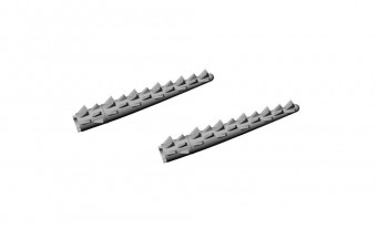 CMK 129-Q48386 Beaufighter Mk.X - Hedgehog Flame Damper Exhausts / British Type 1:48