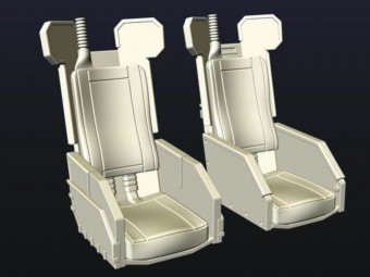 CMK 129-Q72209 AH-1G Cobra Seats for Special Hobby 1:72