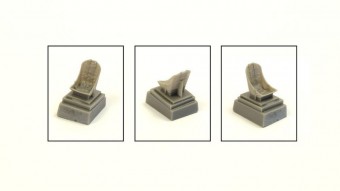 CMK 129-Q72299 P-40E K M and N-1 Seat with Belts for SH 1:72