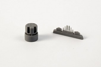 CMK 129-Q72331 AH-1G-Emerson Electric M28(dual weapon) turret for SpecialHobby Revell 1:72
