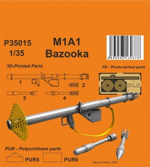 CMK P35015 M1A1 Bazooka 1:35