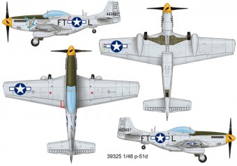 Easy Model 39325 P-51D Mustang 1:48