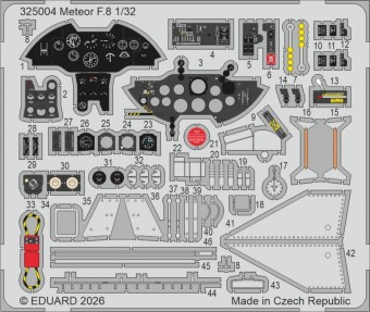 Eduard 325004 Meteor F.8 for Revell 1:32