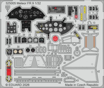Eduard 325005 Meteor FR.9 for Revell 1:32