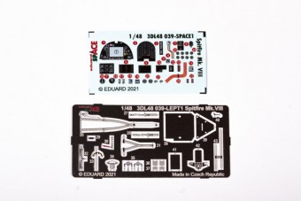 Eduard 3DL48039 Spifire Mk.VIII SPACE for EDUARD 1:48