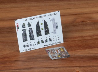 Eduard 3DL48107 F-16A MLU SPACE KINETIC 1:48