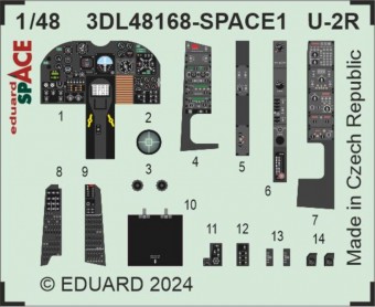 Eduard 3DL48168 U-2R SPACE HOBBY BOSS 1:48