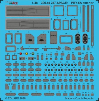 Eduard 3DL48287 PBY-5A exterior SPACE for Eduard / Revell 1:48