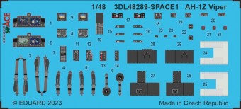 Eduard 3DL48289 AH-1Z Viper SPACE for Hobby 2000 1:48
