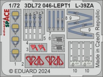 Eduard 3DL72046 L-39ZA SPACE EDUARD 1:72