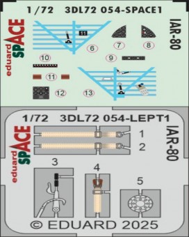 Eduard 3DL72054 IAR-80 SPACE IBG 1:72