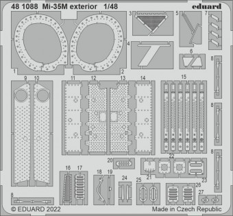 Eduard 481088 Mi-35M exterior for ZVEZDA 1:48