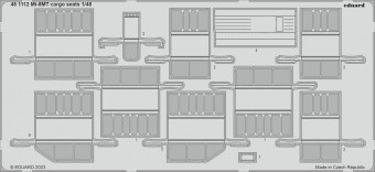 Eduard 481112 Mi-8MT cargo seats TRUMPETER 1:48