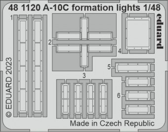Eduard 481120 A-10C formation lights ACADEMY 1:48
