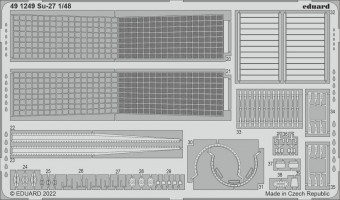Eduard 491249 Su-27 for GREAT WALL HOBBY 1:48