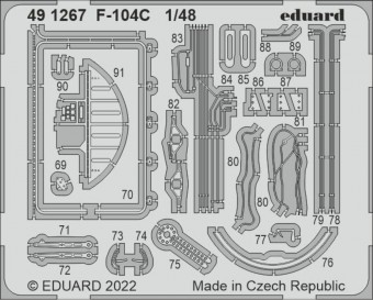 Eduard 491267 F-104C 1/48