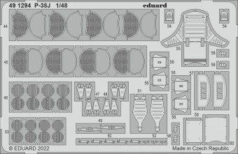 Eduard 491294 P-38J 1:48