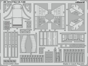 Eduard 491314 F4U-1A for HOBBY BOSS 1:48
