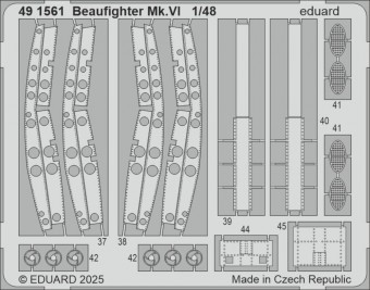 Eduard 491561 Beaufighter Mk.VI for Revell 1:48