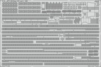 Eduard 53321 USS Wasp LHD-1 part 4 TRUMPETER 1:350
