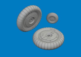 Eduard 624008 Bf 109G-5/6 wheels for Airfix 1:24